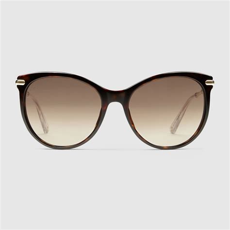 occhiali cat eye gucci